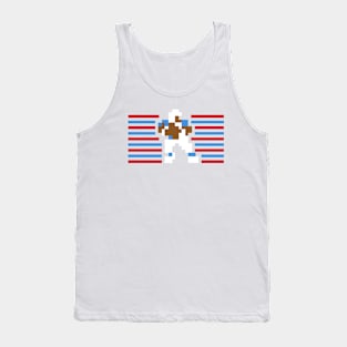 Tecmo QB Stripes - Houston (Throwbacks) Tank Top